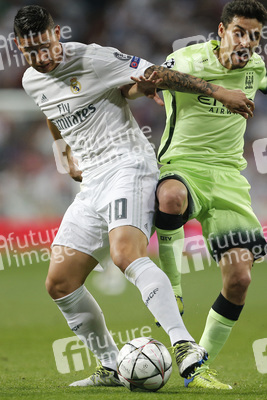 Champions League Match Real Madrid vs Manchester City in Madrid