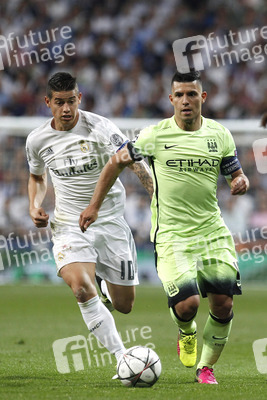 Champions League Match Real Madrid vs Manchester City in Madrid