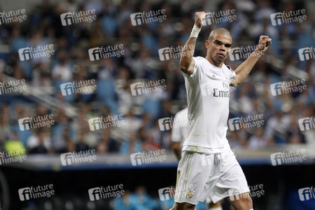 Champions League Match Real Madrid vs Manchester City in Madrid