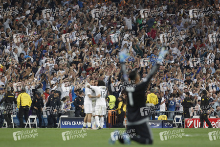 Champions League Match Real Madrid vs Manchester City in Madrid