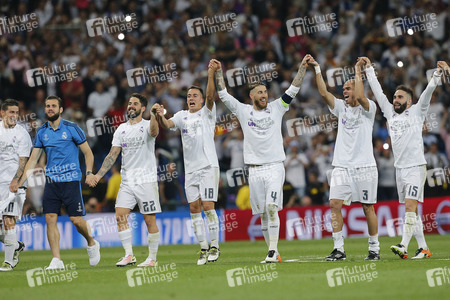 Champions League Match Real Madrid vs Manchester City in Madrid