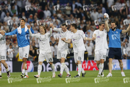 Champions League Match Real Madrid vs Manchester City in Madrid