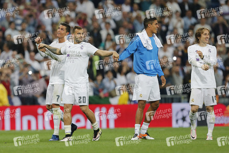 Champions League Match Real Madrid vs Manchester City in Madrid