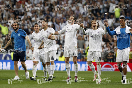 Champions League Match Real Madrid vs Manchester City in Madrid