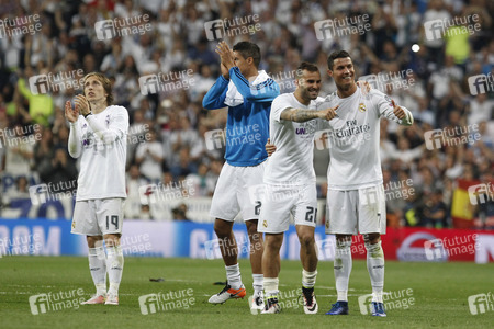 Champions League Match Real Madrid vs Manchester City in Madrid