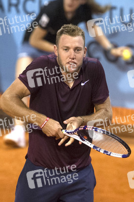 Tennis Match Juan Martin del Potro vs Jack Sock in Madrid