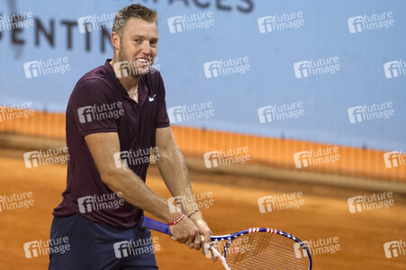 Tennis Match Juan Martin del Potro vs Jack Sock in Madrid