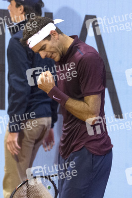 Tennis Match Juan Martin del Potro vs Jack Sock in Madrid