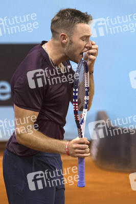 Tennis Match Juan Martin del Potro vs Jack Sock in Madrid