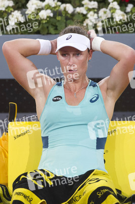 Tennis Match Samantha Stosur vs Carla Suárez Navarro in Madrid