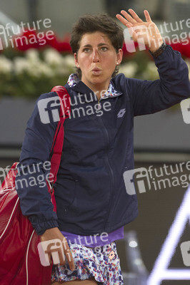 Tennis Match Samantha Stosur vs Carla Suárez Navarro in Madrid