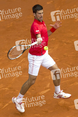 Tennis Match Roberto Bautista Agut vs Novak Djokovic in Madrid