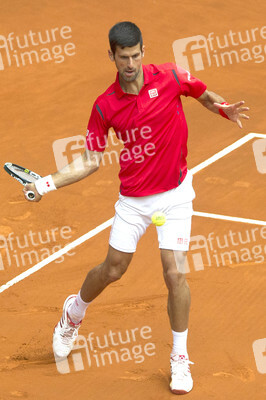 Tennis Match Roberto Bautista Agut vs Novak Djokovic in Madrid