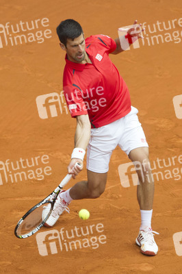 Tennis Match Roberto Bautista Agut vs Novak Djokovic in Madrid