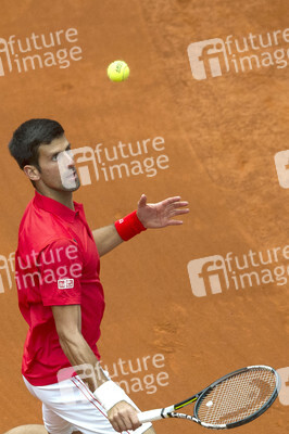 Tennis Match Roberto Bautista Agut vs Novak Djokovic in Madrid
