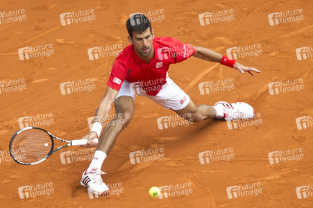 Tennis Match Roberto Bautista Agut vs Novak Djokovic in Madrid