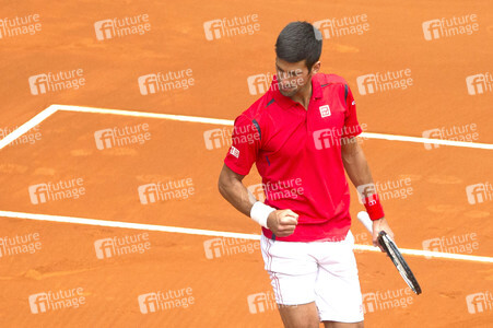 Tennis Match Roberto Bautista Agut vs Novak Djokovic in Madrid