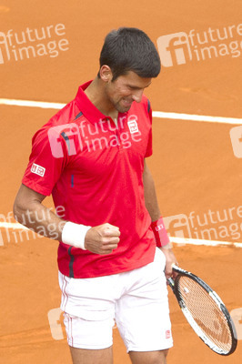 Tennis Match Roberto Bautista Agut vs Novak Djokovic in Madrid
