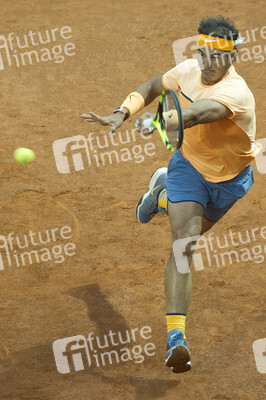 Tennis Match Rafael Nadal vs Sam Querrey in Madrid