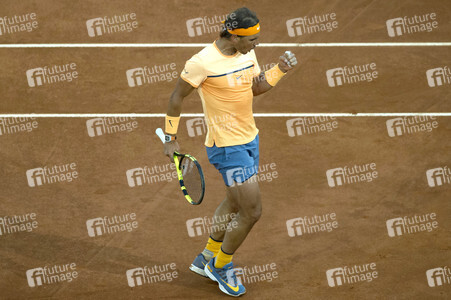 Tennis Match Rafael Nadal vs Sam Querrey in Madrid