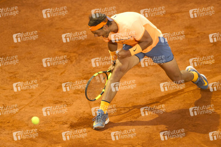 Tennis Match Rafael Nadal vs Sam Querrey in Madrid
