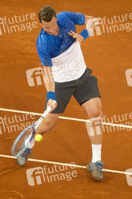 Tennis Match Tomás Berdych vs Andy Murray in Madrid