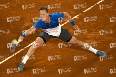 Tennis Match Tomás Berdych vs Andy Murray in Madrid
