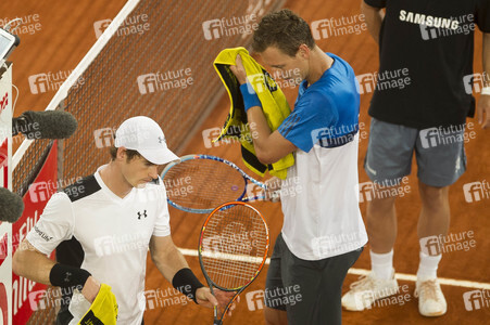 Tennis Match Tomás Berdych vs Andy Murray in Madrid