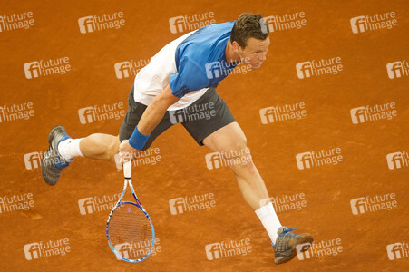 Tennis Match Tomás Berdych vs Andy Murray in Madrid