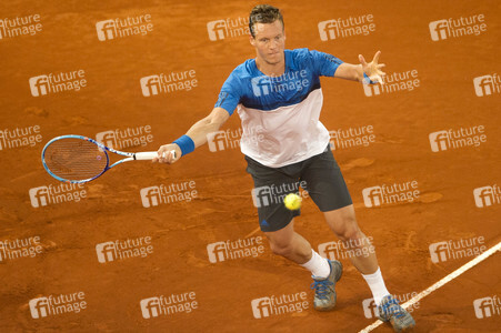 Tennis Match Tomás Berdych vs Andy Murray in Madrid
