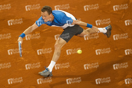 Tennis Match Tomás Berdych vs Andy Murray in Madrid