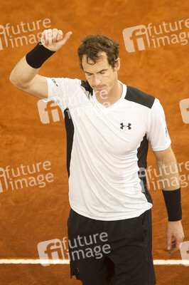Tennis Match Tomás Berdych vs Andy Murray in Madrid