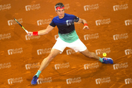 Tennis Match Novak Djokovic vs Milos Raonic in Madrid