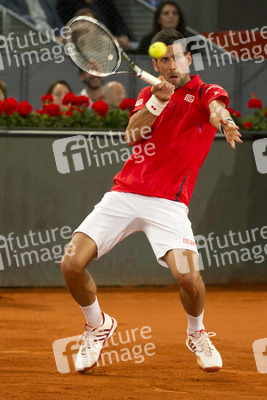 Tennis Match Novak Djokovic vs Milos Raonic in Madrid