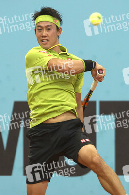 Tennis Match Nick Kyrgios vs Kei Nishikori in Madrid