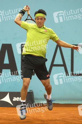 Tennis Match Nick Kyrgios vs Kei Nishikori in Madrid