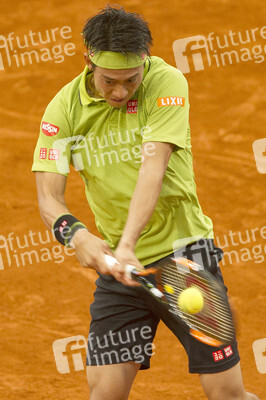 Tennis Match Nick Kyrgios vs Kei Nishikori in Madrid