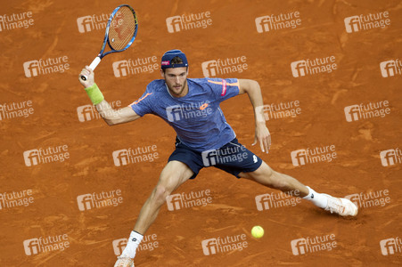Tennis Match Rafael Nadal vs Joao Sousa in Madrid