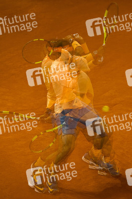 Tennis Match Rafael Nadal vs Joao Sousa in Madrid