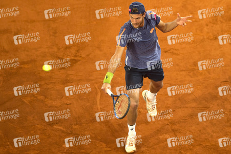 Tennis Match Rafael Nadal vs Joao Sousa in Madrid