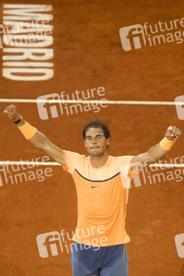 Tennis Match Rafael Nadal vs Joao Sousa in Madrid