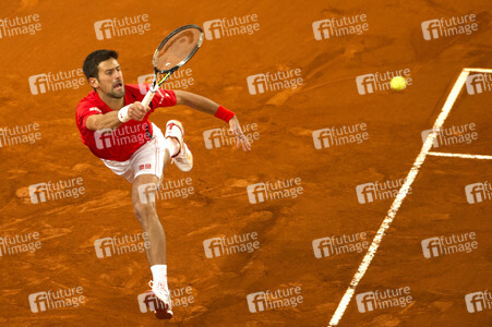 Tennis Match Novak Djokovic vs Kei Nishikori in Madrid