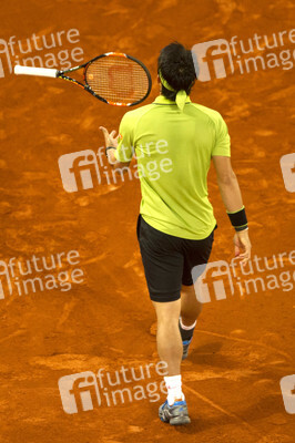 Tennis Match Novak Djokovic vs Kei Nishikori in Madrid