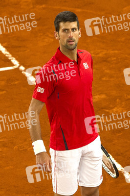 Tennis Match Novak Djokovic vs Kei Nishikori in Madrid