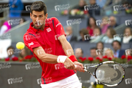 Tennis Match Novak Djokovic vs Kei Nishikori in Madrid