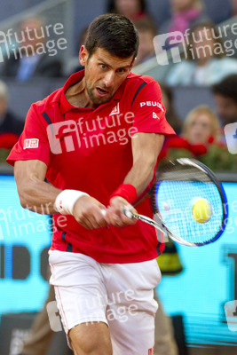 Tennis Match Novak Djokovic vs Kei Nishikori in Madrid