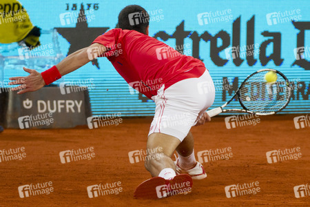 Tennis Match Novak Djokovic vs Kei Nishikori in Madrid