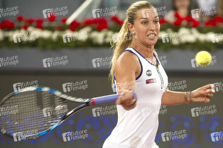 Tennis Match Dominika Cibulková vs Simona Halep in Madrid
