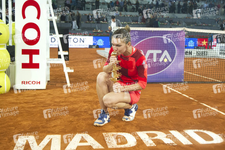 Tennis Match Dominika Cibulková vs Simona Halep in Madrid