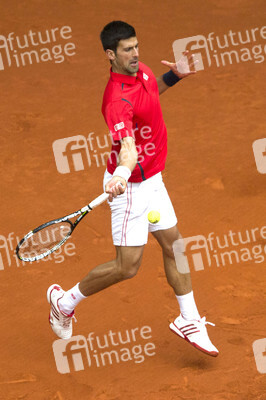 Tennis Match Novak Djokovic vs Andy Murray in Madrid
